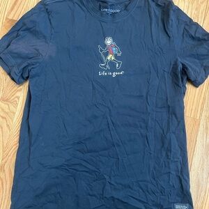 Life Is Good Dark Blue Tee